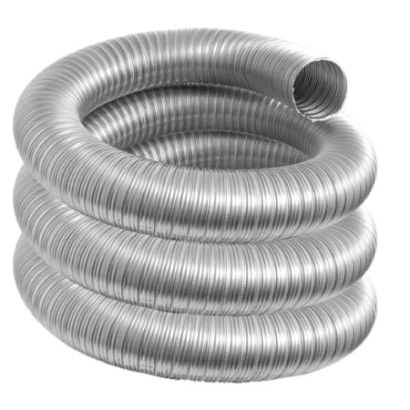 DuraVent 5" Inner Diameter - DuraFlex Pro Flexible Liner Chimney Pipe - Single Wall - 50' Flex Pipe Length Stainless Steel