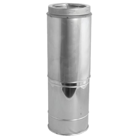 DuraVent 6" Inner Diameter - DuraTech Class A Chimney Pipe - Double Wall - 14" Pipe Length N/A