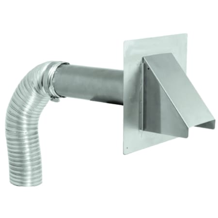 DuraVent 4" Inner Diameter - FasNSeal Sealed Combustion AL29-4C Chimney Pipe - Single Wall - Combustion Air Kit Stainless Steel