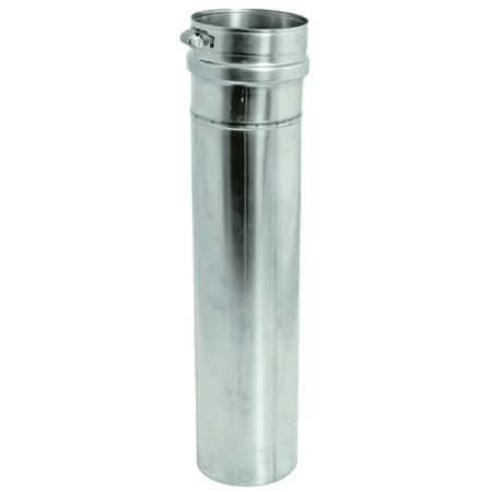 DuraVent 9" Inner Diameter - FasNSeal AL29-4C Special Gas Vent Pipe - Single Wall - 18" 2 Degree Adjustable Pipe Length Stainless Steel