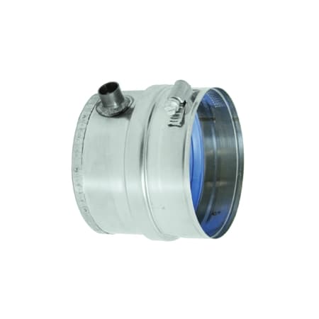 DuraVent 6" Inner Diameter - FasNSeal AL29-4C Special Gas Vent Pipe - Single Wall - 3.5" Horizontal Drain Tee Stainless Steel