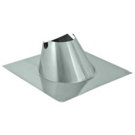DuraVent 3 Inch Variable Pitch Flashing From the FasNSeal Series Stainless Steel