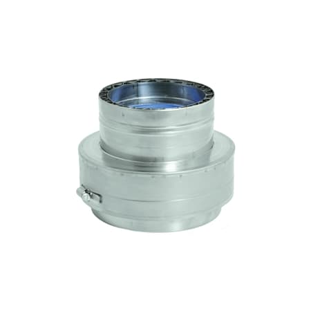 DuraVent 7 Inch x 5 Inch Double Wall Stepped Reducer From the FasNSeal Series Stainless Steel