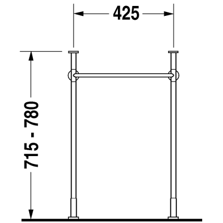 0030651000-Duravit-Line Drawing