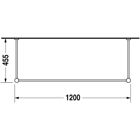 0030731000-Duravit-Line Drawing