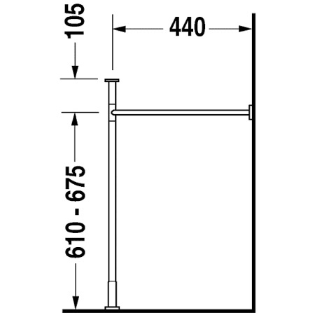 0030731000-Duravit-Line Drawing