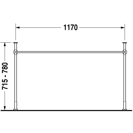 0030731000-Duravit-Line Drawing