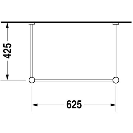 0030751000-Duravit-Line Drawing