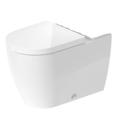 Duravit ME by Starck Elongated Toilet Bowl Only - Less Seat White