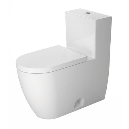 Duravit ME by Starck 0.92 / 1.32 GPF Dual Flush Elongated Toilet with Push Button Flush White