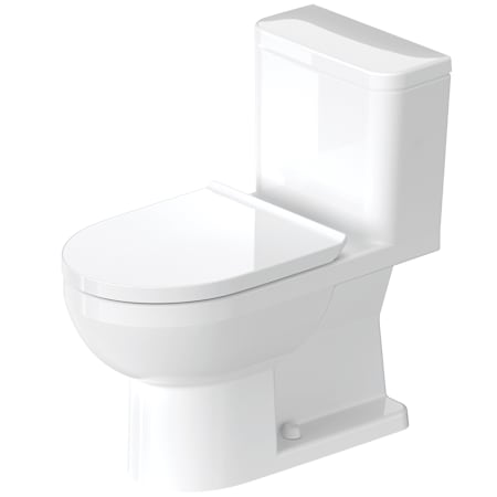 Duravit Duravit No.1 1.28 GPF Elongated Toilet with Left Hand Lever White