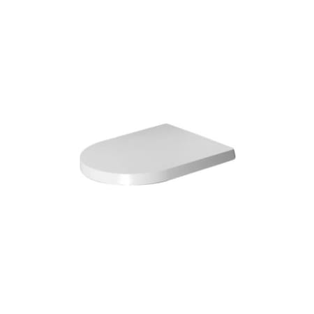 Duravit ME by Starck Toilet Seat and Cover - Without Slow Close White