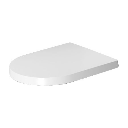 Duravit ME by Starck Plastic Round Toilet Seat White Satin Matte