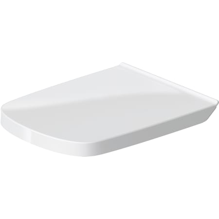 Duravit DuraStyle Elongated Toilet SeatQuick Release White High Gloss