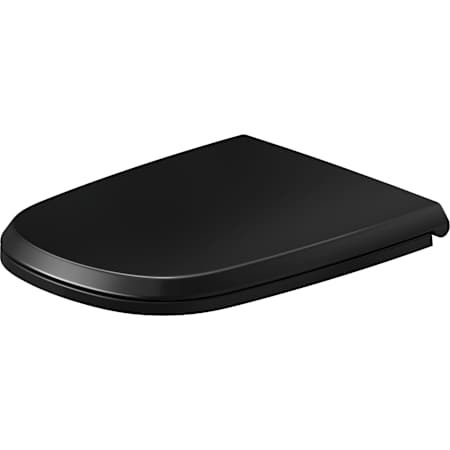 Duravit Aurena Elongated Toilet SeatQuick Release Black