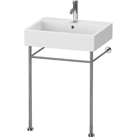 Duravit Vero 16 3/4" x 16 3/4" Console Chrome
