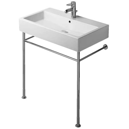 Duravit Vero 28 1/2" x 16 3/4" Console Chrome