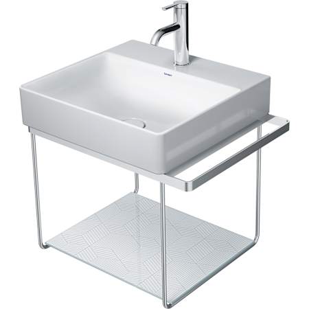 Duravit DuraSquare 22 1/4" x 17 3/4" Console Chrome