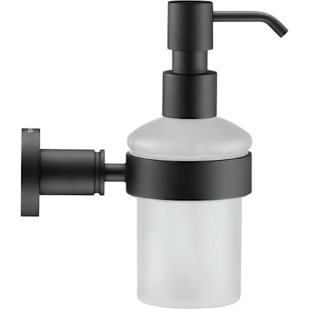 Duravit D-Code Wall Mounted Soap Dispenser Matte Black