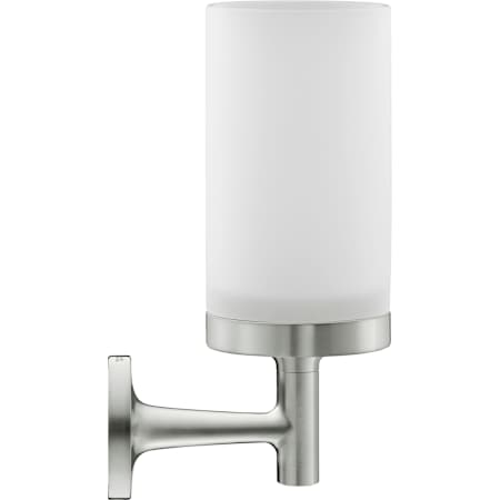 Duravit Starck T Wall Mount Toothbrush Holder Brushed Nickel