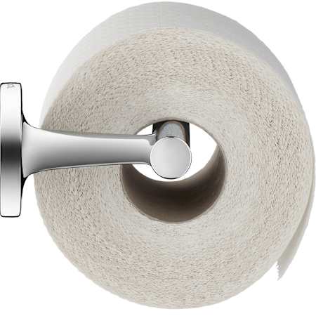 Duravit Starck T Wall Mounted Toilet Paper Holder Polished Chrome