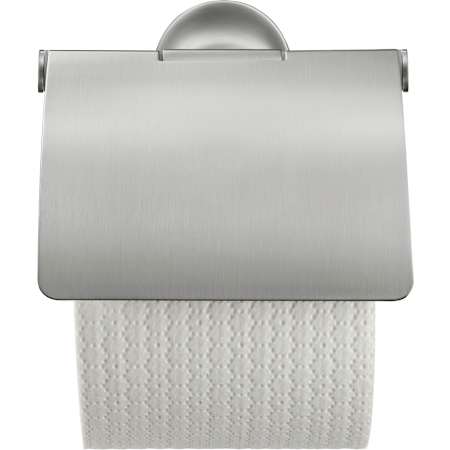 Duravit Starck T Wall Mounted Toilet Paper Holder Brushed Nickel