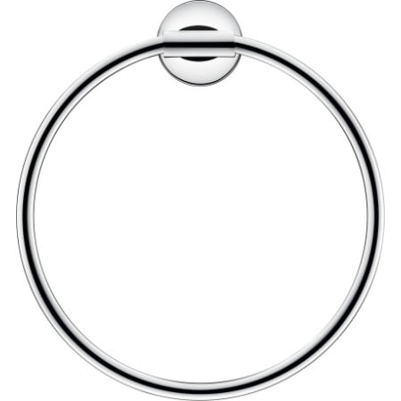 Duravit Starck T Towel Ring Polished Chrome