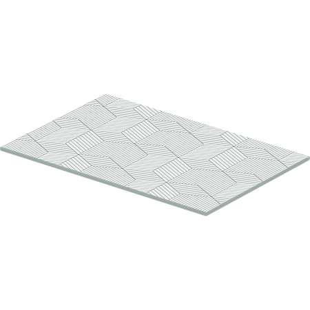 Duravit DuraSquare 30 7/8" x 15" Shelf Insert Cubic Line Cubic Line Glass