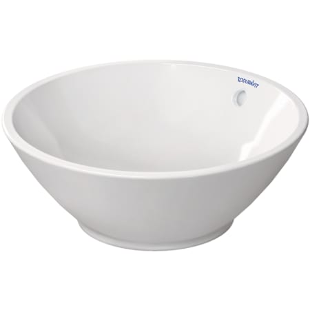 Duravit Design Classics 16-1/2" Circular Ceramic Vessel Bathroom Sink with Overflow and White
