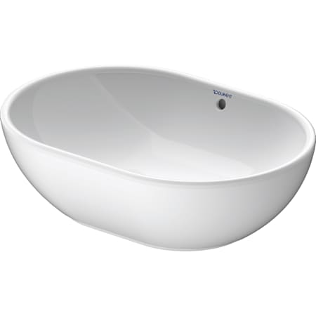 Duravit Design Classics 19-1/2" Oval Ceramic Vessel Bathroom Sink with Overflow and White