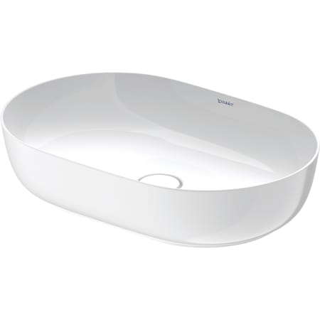 Duravit Luv 23-5/8" Oval Ceramic Vessel Bathroom Sink White