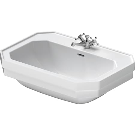 Duravit 1930 Series 20" Ceramic Vanity Top White / Glazed Underside