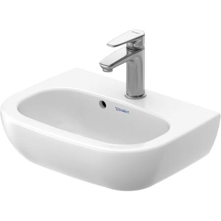 Duravit D-Code 13" Ceramic Vanity Top White / Glazed Underside