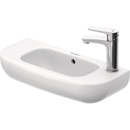 Duravit D-Code 9" Ceramic Vanity Top White / Glazed Underside