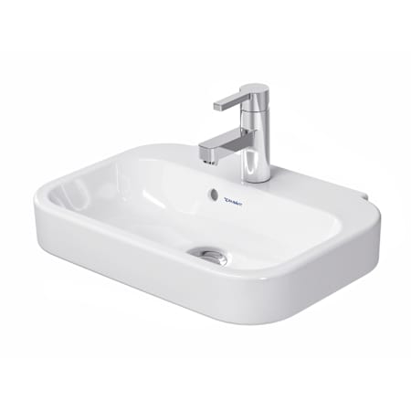 Duravit Happy D.2 14" Ceramic Vanity Top White / Glazed Underside