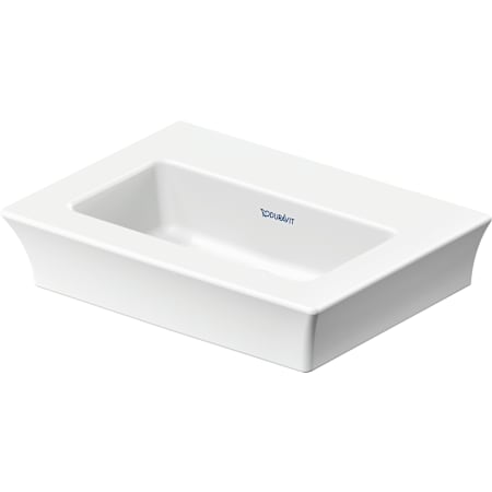 Duravit White Tulip 17-3/4" Rectangular Ceramic Wall Mounted Bathroom Sink White