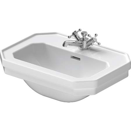 Duravit 1930 Series 14" Ceramic Vanity Top White / Glazed Underside