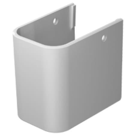 Duravit Happy D.2 Siphon Cover for Duravit Sinks White