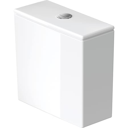 Duravit DuraStyle 0.92 / 1.32 GPF Dual Flush Toilet with Push Button Flush White