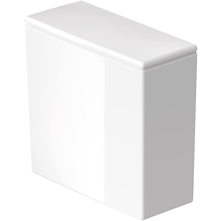 Duravit DuraStyle 1.28 GPF Toilet Tank Only with Left Hand Lever White