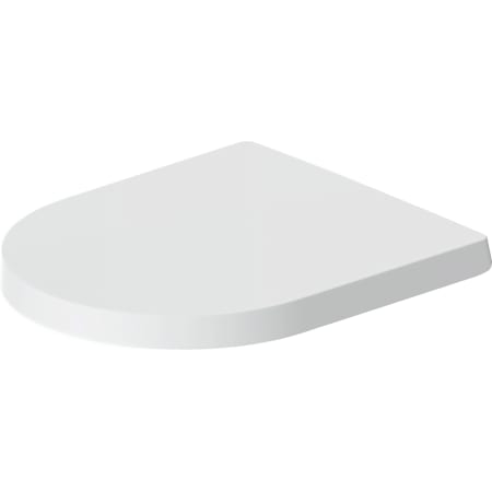 Duravit Me by Starck Round Closed Front Toilet Seat with Soft Close White