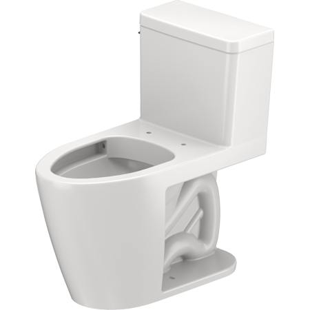 Duravit D-Neo PRO Series 1.28 GPF One Piece Elongated Toilet with Left Hand Lever White