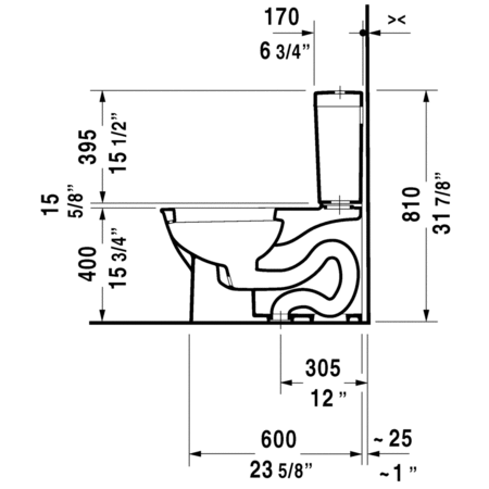 Duravit-212651TP-Technical Drawing