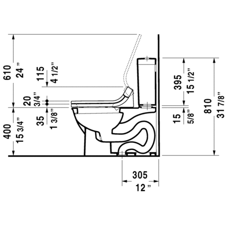 Duravit-212651TP-Technical Drawing