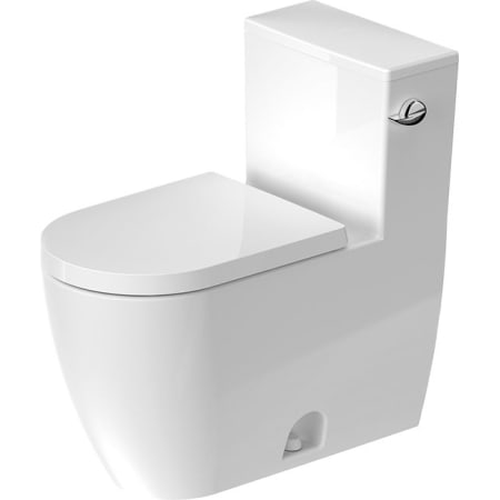 Duravit ME By Starck 1.28 GPF One Piece Elongated Chair Height Toilet with Right Hand Lever - Less Seat White