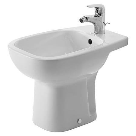 Duravit D-Code Floor Mounted Bidet - Less Faucet White