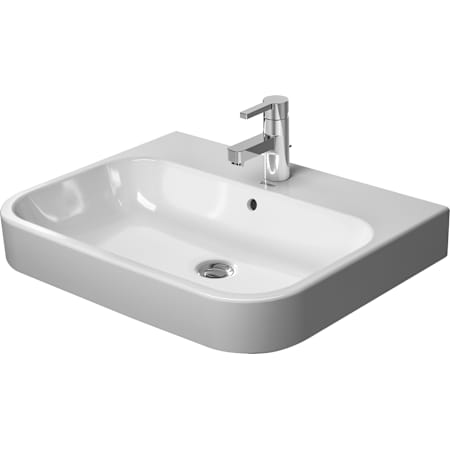 Duravit Happy D.2 20" Ceramic Vanity Top White / Glazed Underside