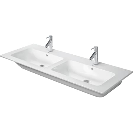 Duravit ME by Starck 51-1/8" Ceramic Vanity Top White