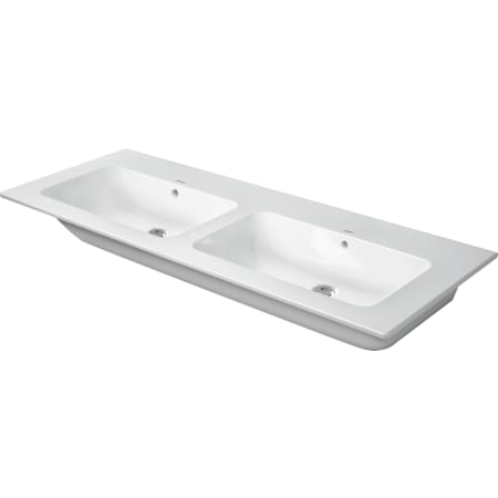 Duravit ME by Starck 51-1/8" Ceramic Vanity Top White