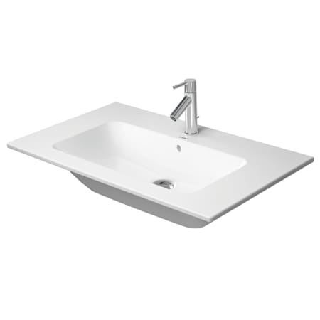 Duravit ME by Starck 19" Ceramic Vanity Top White
